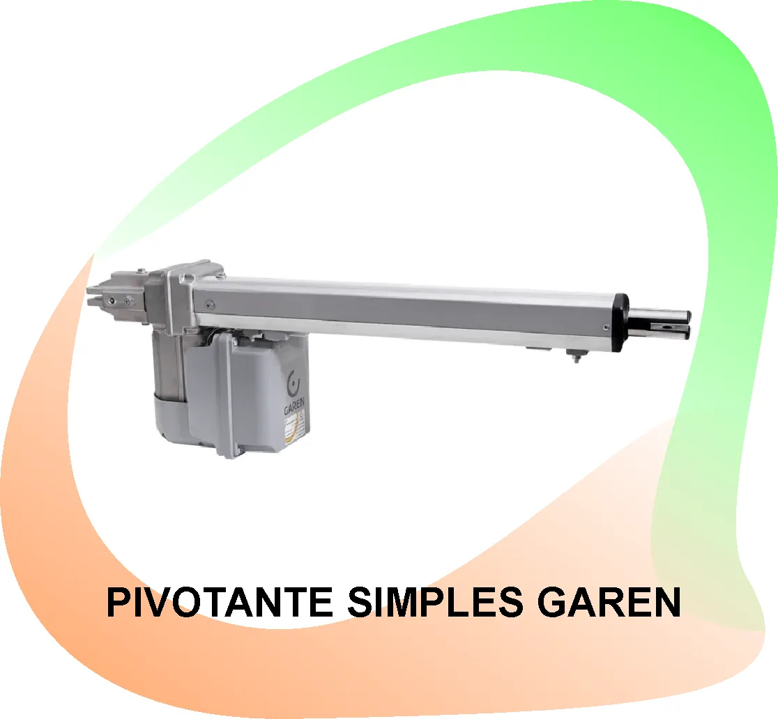 Motor pivotante simples garen